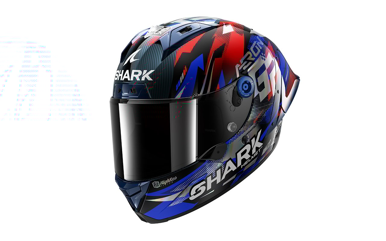 AERON-GP FIM RACING #1 REPLICA ZARCO VICTORY 2025 Carbon Blue Chrome