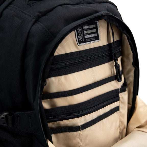 Albek Dudley Backpack Covert Black motorrugzak