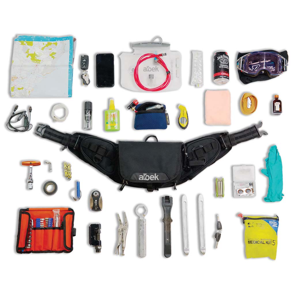 Albek Hipp Hauler Hip Pack motorheuptas voor offroad