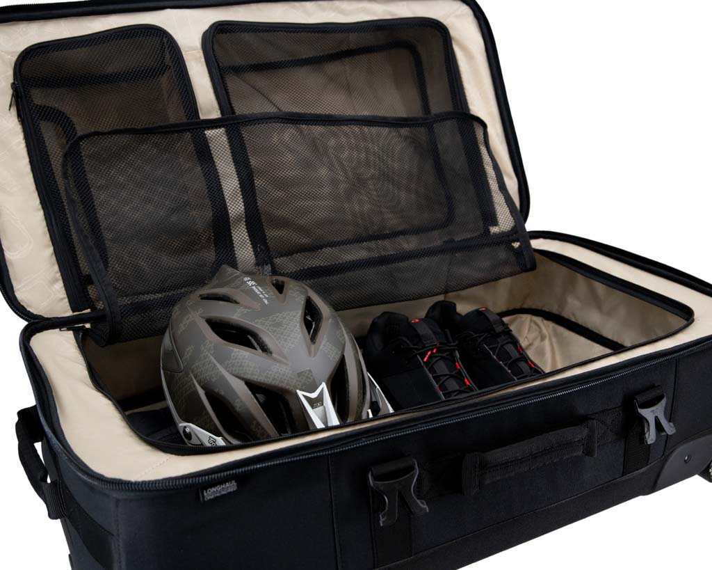 Albek Long Haul Covert Black waterdichte motorreistas