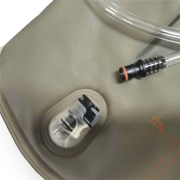 Albek reservewaterzak 1,5 liter met M'Sile bijtventiel