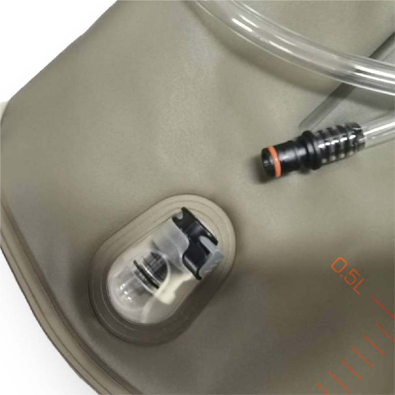 Albek reservewaterzak 1,5 liter met M'Sile bijtventiel