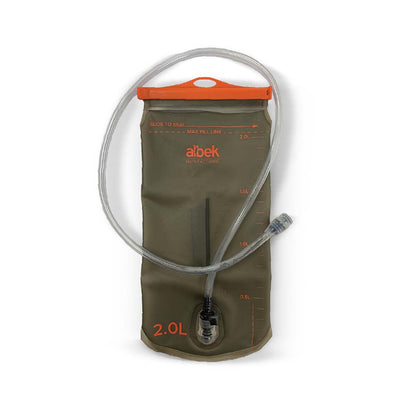 Albek reservewaterzak 2 liter met M'Sile bijtventiel