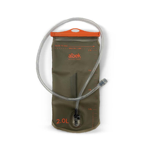 Albek reservewaterzak 2 liter met M'Sile bijtventiel