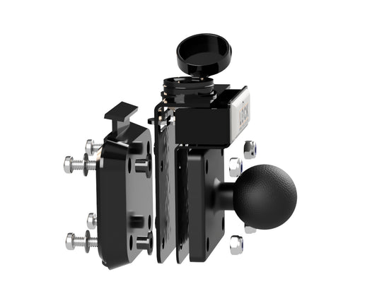 Anti-theft lock Zumo XT2 &amp; XT (lock plate + lockable RAM knob)