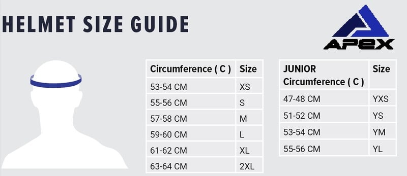 APEX AI100Adventure Helmet Solid matt black