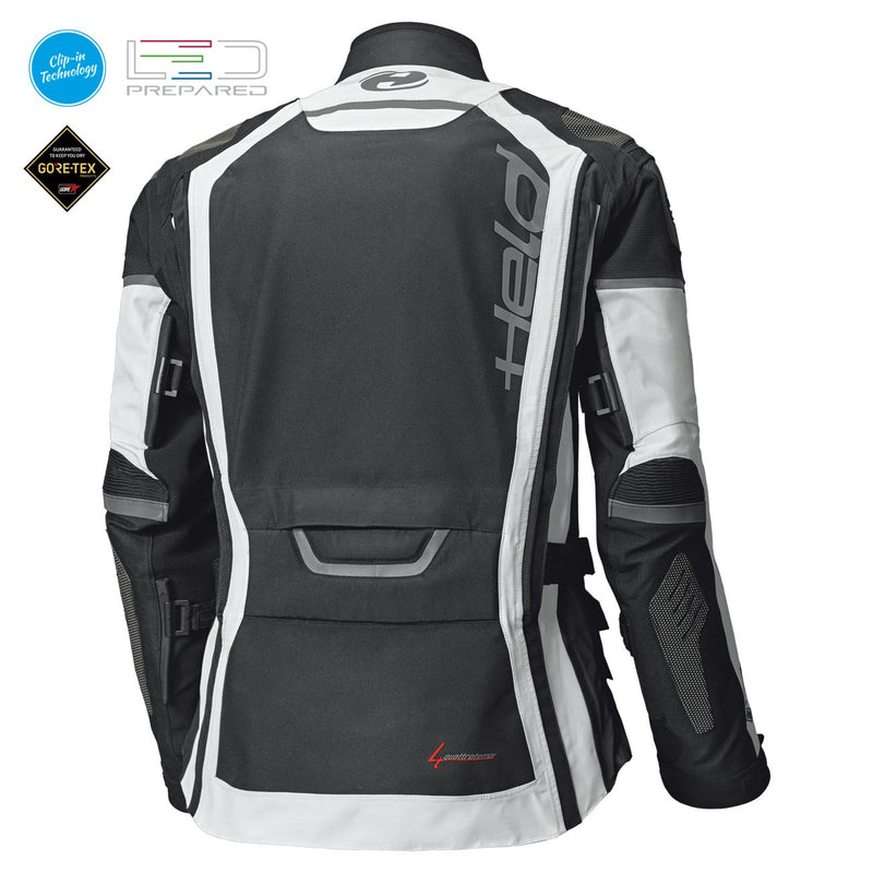 Held Atacama Top Touringjack – Grey/Red