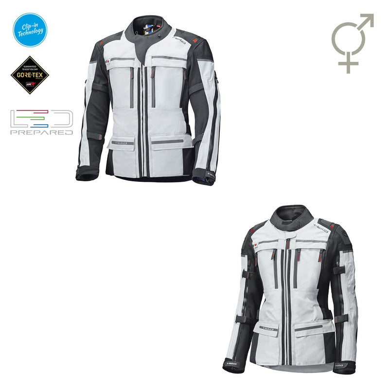 Held Atacama Top Touringjack – Grey/Red