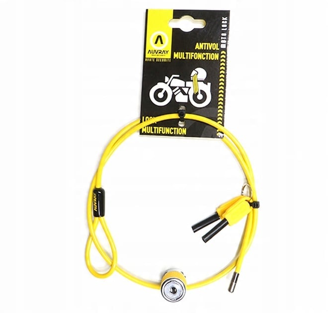 AUVRAY HELMET CABLE ANTI-THEFT H.R. 0.9Mtr