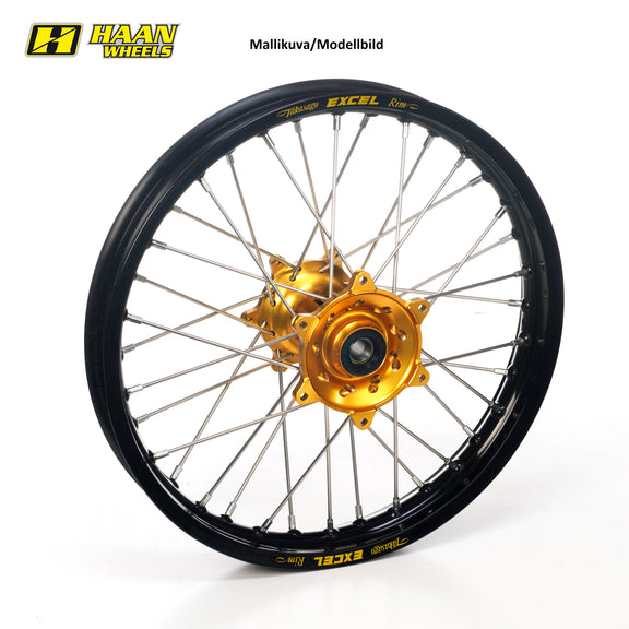 Haan Compleet Wiel 17x5,00 SX&SXF&EXC 1995-2023 Velg zwart, Naaf goud