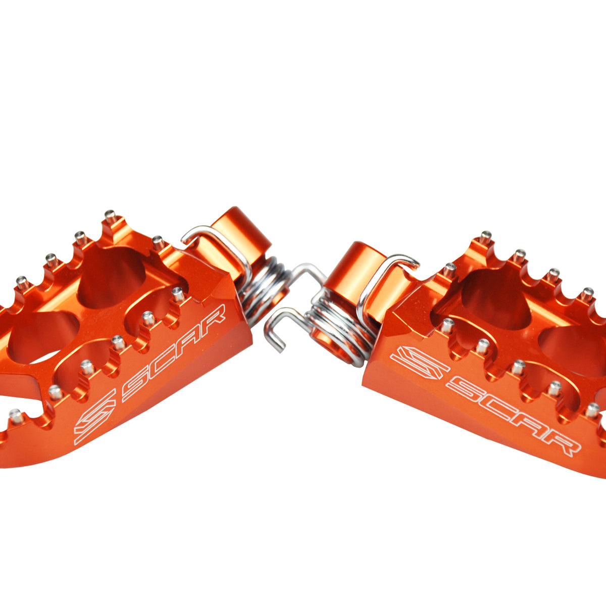 Scar Voetsteunen KTM Husaberg SX65 1998-2023 Oranje