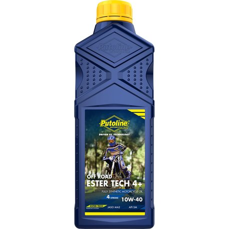 Putoline Ester Tech Off Road 4 10W-40 motorolie 1 liter