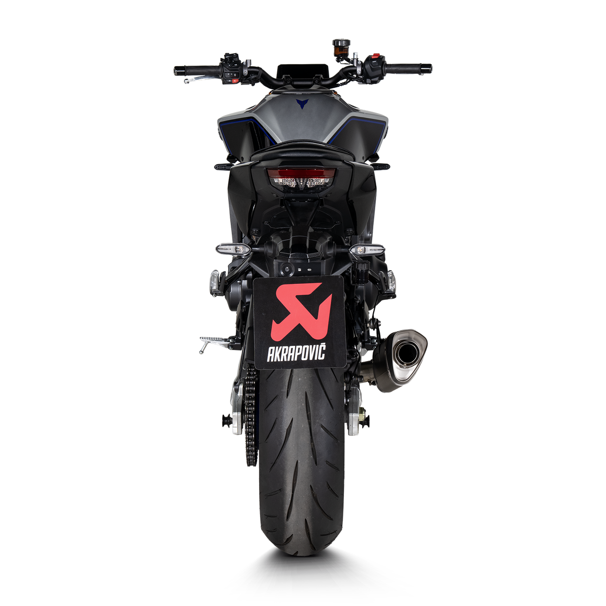 Akrapovic Racing Line Uitlaatsysteem Titanium Zwart Yamaha MT-09 2021-2026, productfoto 4