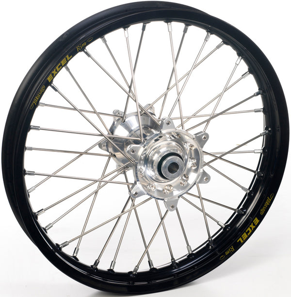 Haan Compleet Wiel 19x2,15 KTM SX-F 2023-2026 Velg zwart, Naaf zilver