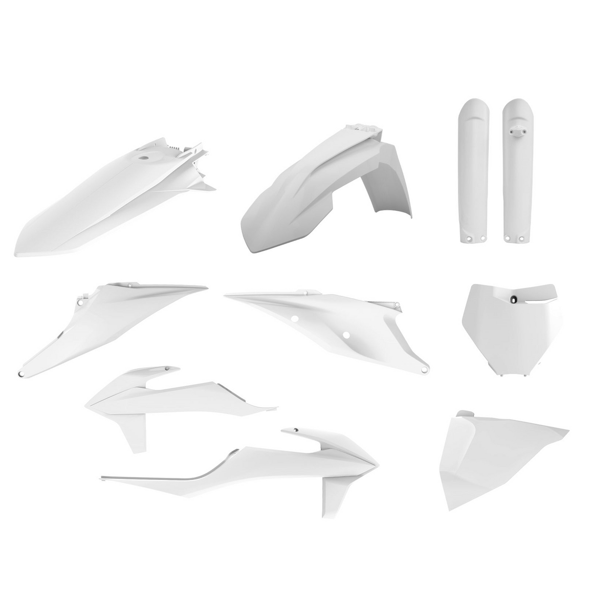 Polisport Plasticset Wit KTM 125 SX/150 SX 2019-2022