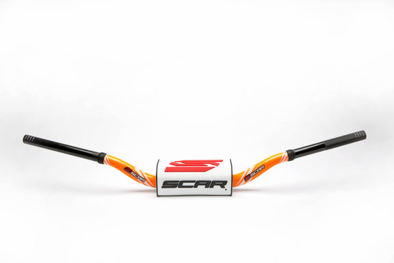 Scar O² Stuur Ø28,6 mm Yamaha YZ/YZF Stuur oranje, Stuur wit