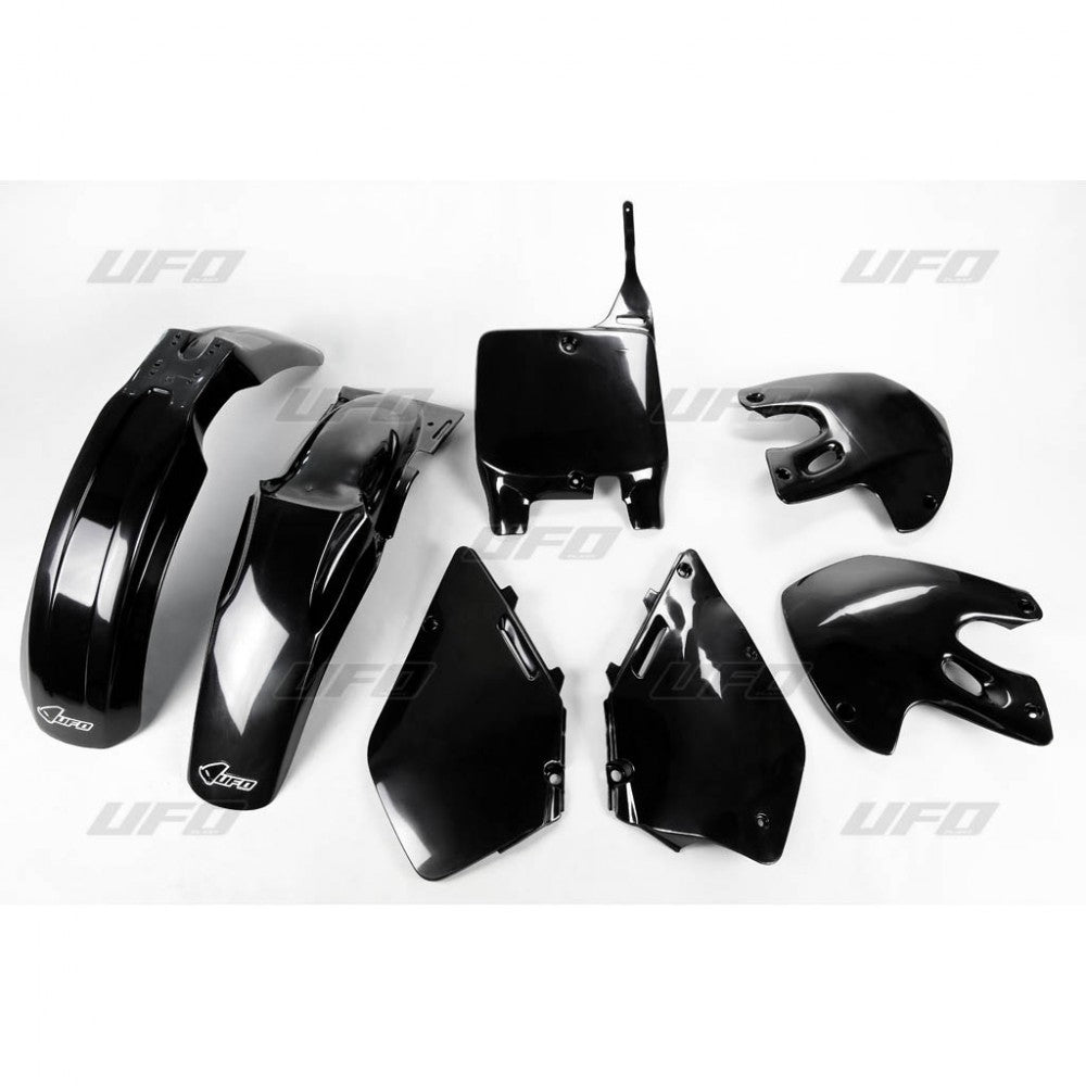 UFO Plasticset Zwart SUZUKI RM125/RM250 1999-2000