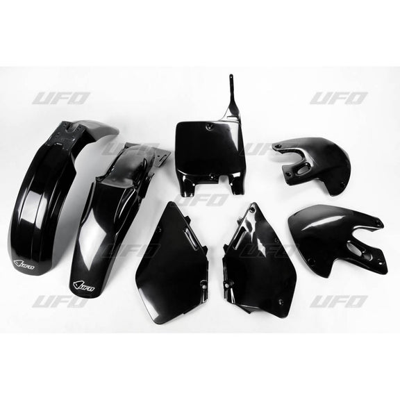 UFO Plasticset Zwart SUZUKI RM125/RM250 1999-2000