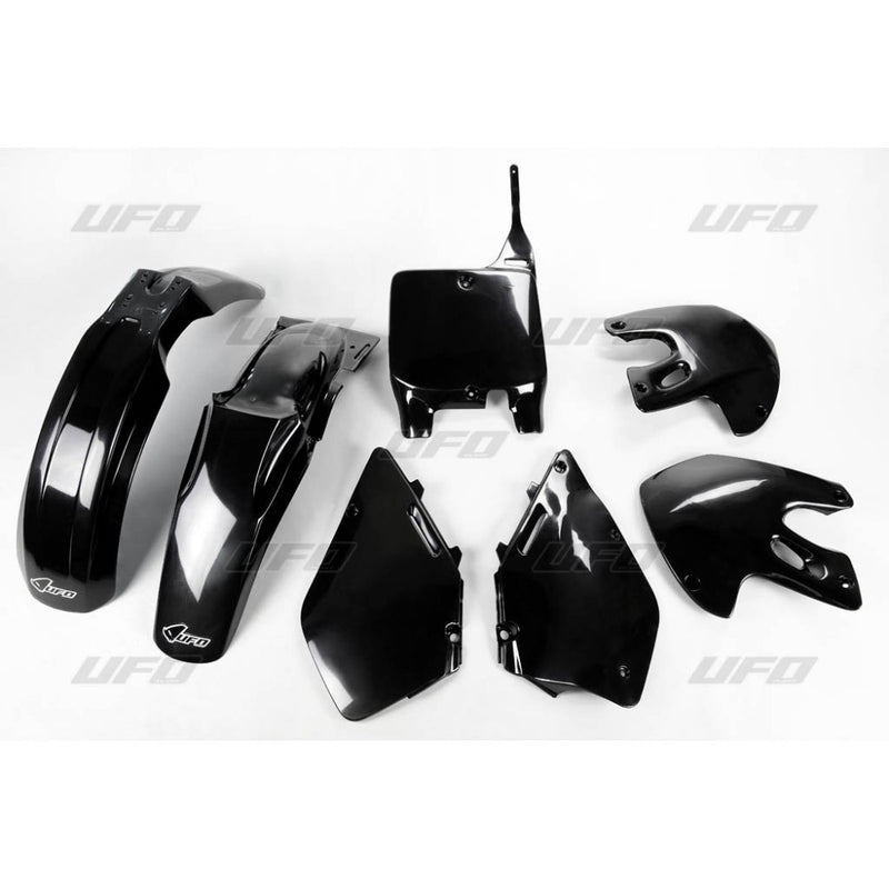 UFO Plasticset Zwart SUZUKI RM125/RM250 1999-2000