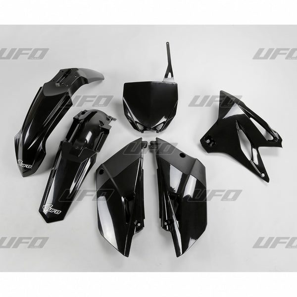 UFO Kunststoffkit Schwarz Yamaha YZ85 2015-2021
