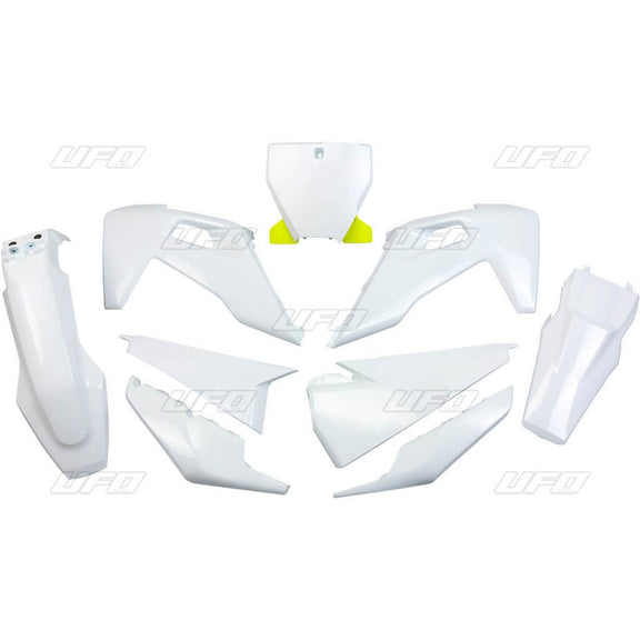 UFO Plasticset Wit HUSQVARNA FC250/FC350 2019-2022