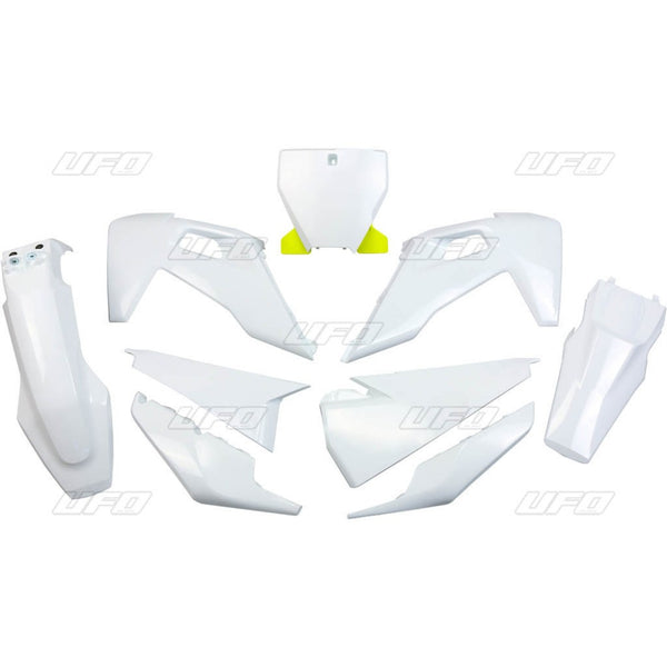 UFO Plasticset Wit Husqvarna FC250/FC350 2019-2022