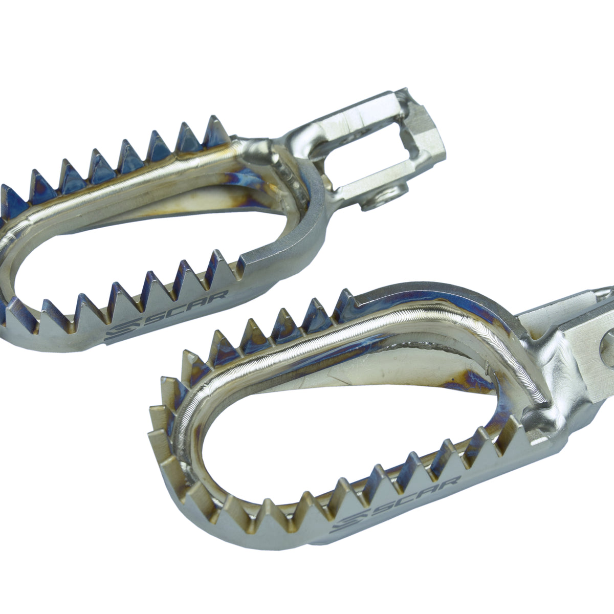Scar Titanium Voetsteunen Anti-Mud 2023-2025