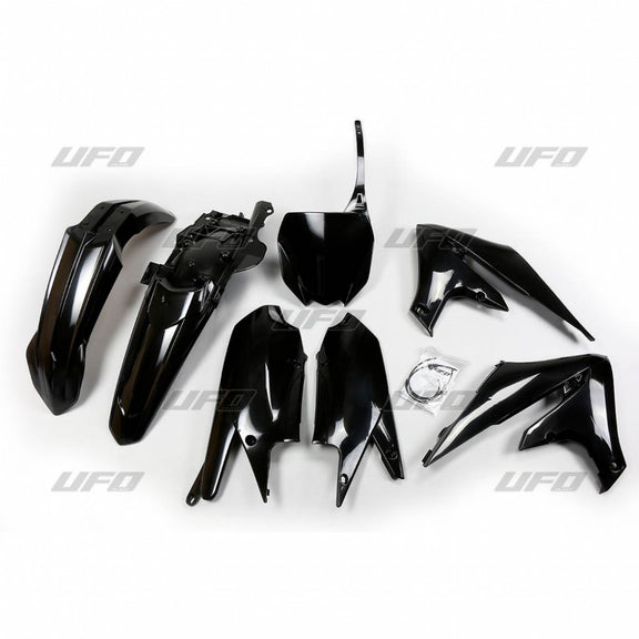 UFO Plasticset Zwart YAMAHA YZ250F/YZ450F