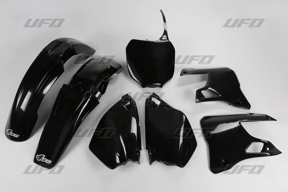 UFO Plasticset Zwart YAMAHA YZ125/YZ250 2000-2001