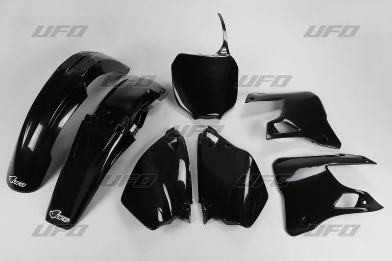 UFO Plasticset Zwart YAMAHA YZ125/YZ250 2000-2001