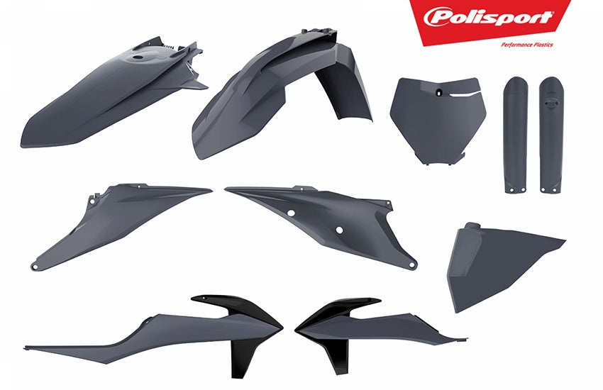 Polisport Plasticset Grijs KTM 125 SX/150 SX 2019-2022