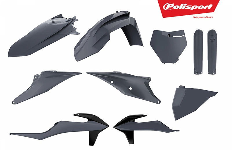 Polisport Plasticset Grijs KTM 125 SX/150 SX 2019-2022