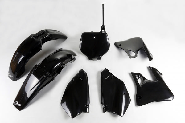 UFO Plasticset Zwart Yamaha YZ125/YZ250 1996-1999