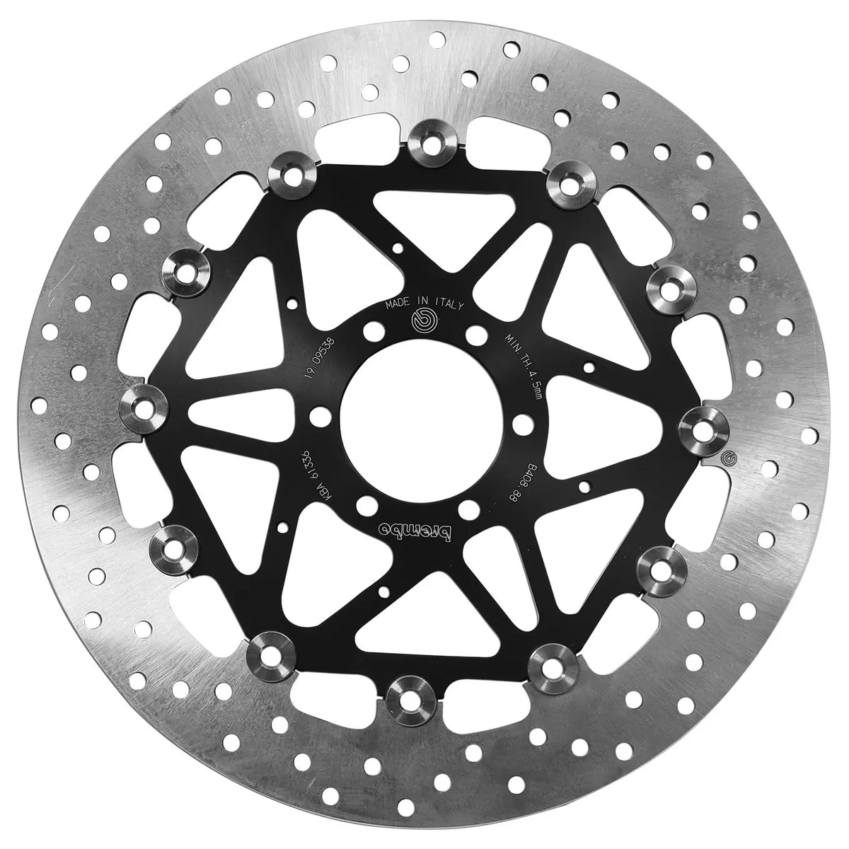 Brembo Serie Oro voorremschijf 320 x 5,0 mm Moto Guzzi California 1400 Audace 2015-2019