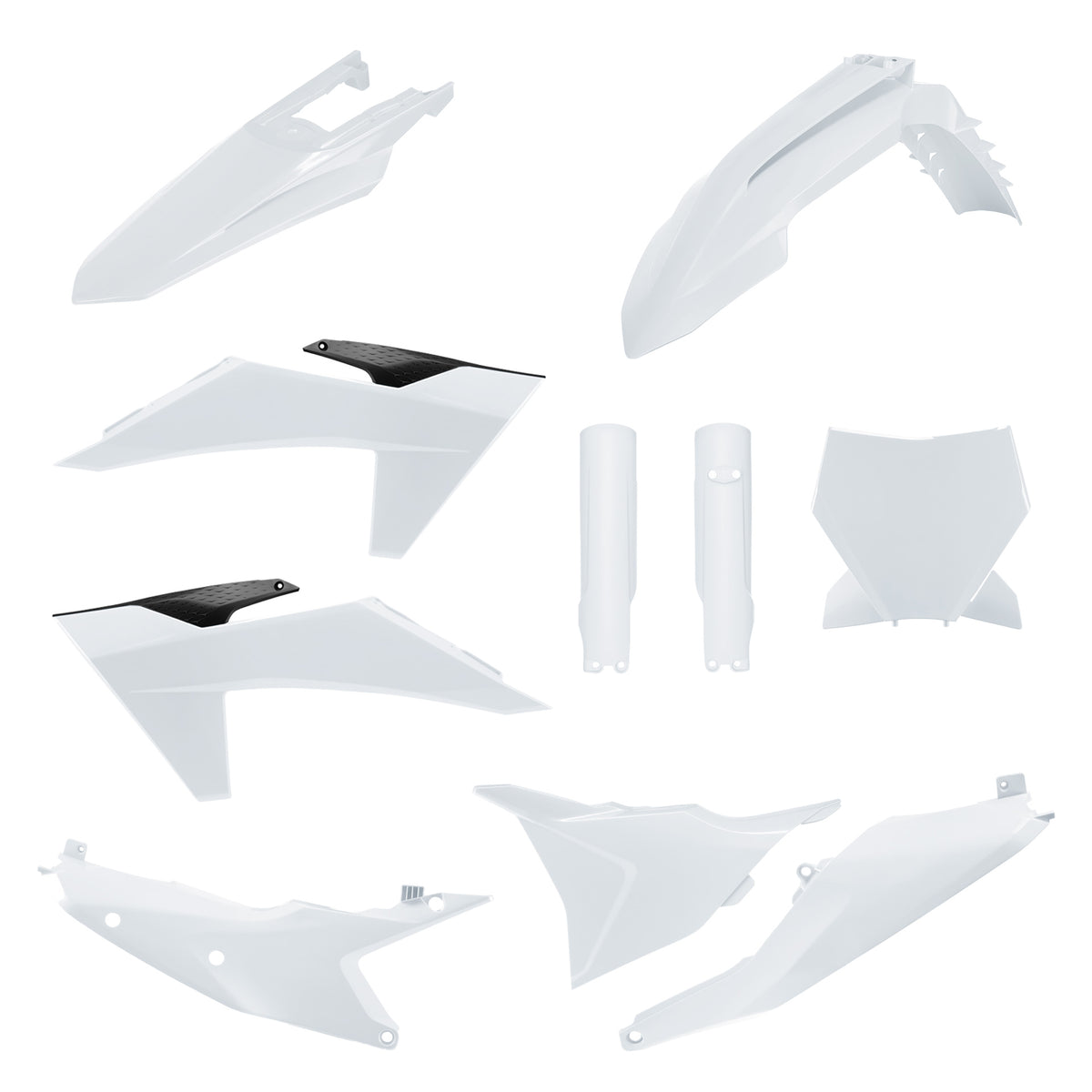 Polisport Plasticset Wit KTM 125 SX/250 SX 2023-2024
