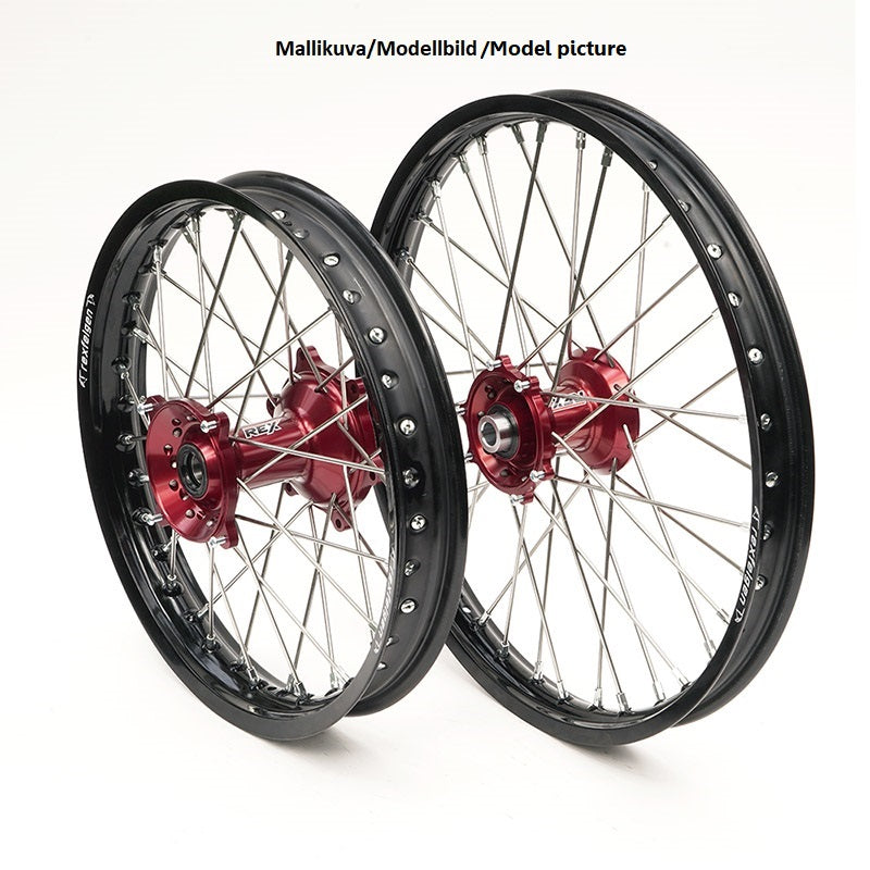 Rex Naaf 19x2,15 KTM SX-F TC&FC 2013-2023 Velg zwart, Rood