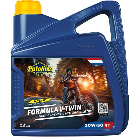 Putoline Formula V-Twin 20W-50 motorolie 4 liter