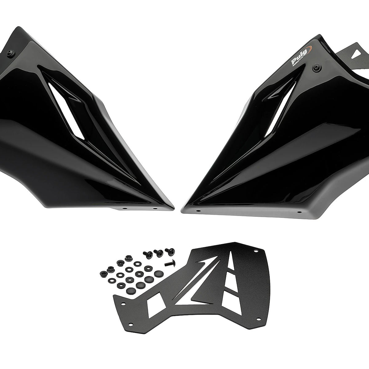 Puig Motorspoiler Kawasaki Z900 (2025 en later) zwart
