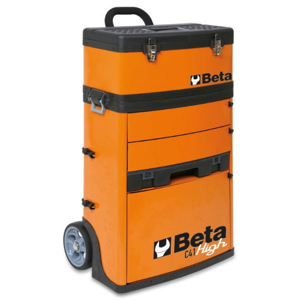 Beta Tools C41H Gereedschapswagen – Modulair – Met Wielen en Telescopische Handgreep