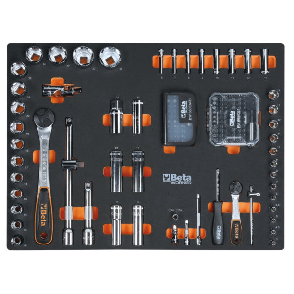 Beta Tools C45PRO 2.0 B7W/196UT Workshop Cabinet – 196-Piece Tool Set