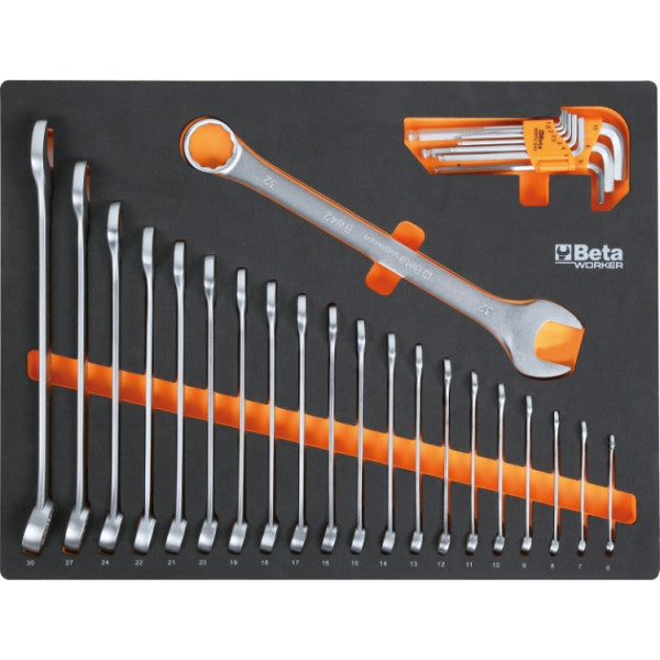 Beta Tools C45PRO 2.0 AX/157UT Werkplaatsmeubel – 157 Delige Toolset – RVS Werkblad