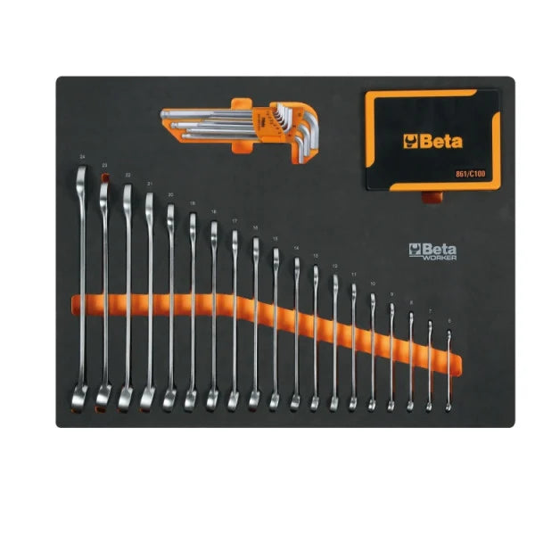 Beta Tools C45PRO 2.0 X/267UT Werkplaatsmeubel – 267 Delige Toolset – RVS Werkblad