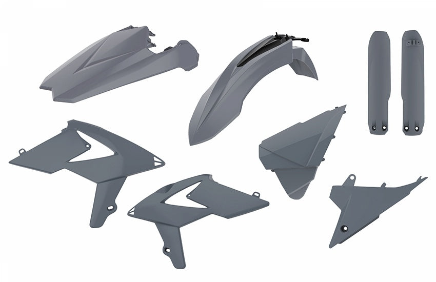 Polisport Plasticset Grijs BETA RR125 2T/RR250 2T 2019