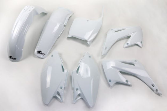 UFO Plasticset Wit HONDA CR125R/CR250R 2002-2003