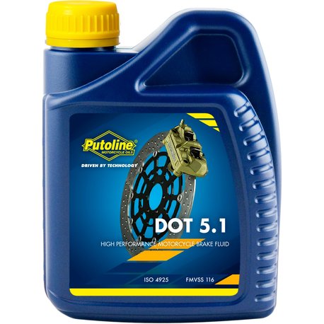 Putoline DOT 5.1 remvloeistof 500 ml