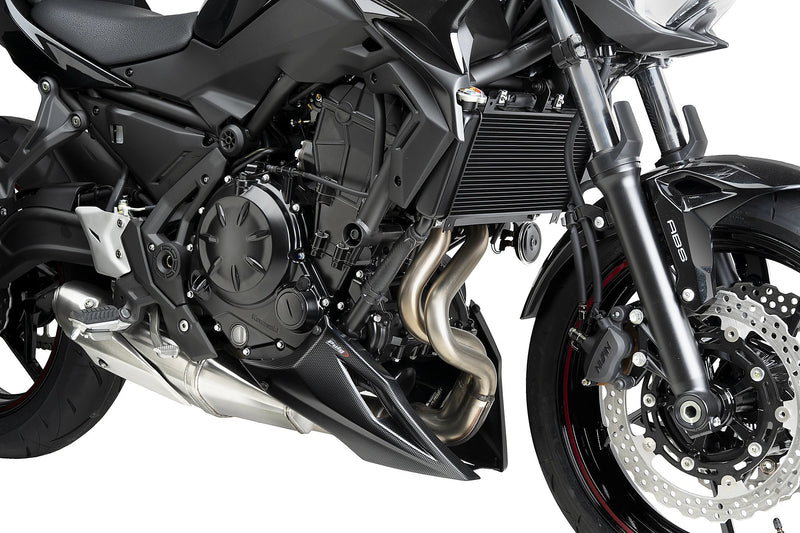 Puig Motorspoiler Kawasaki Z650 (2025 en later) carbonlook
