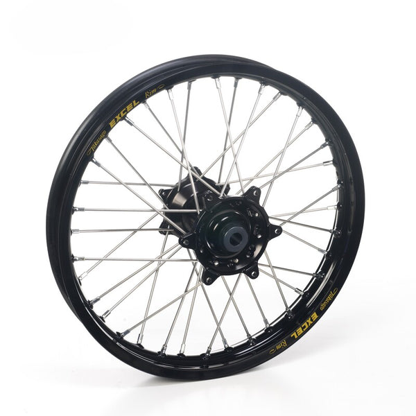 Haan Compleet Wiel 19x2,15 SX&SXF 2023-2025 Naaf zwart, Velg zwart