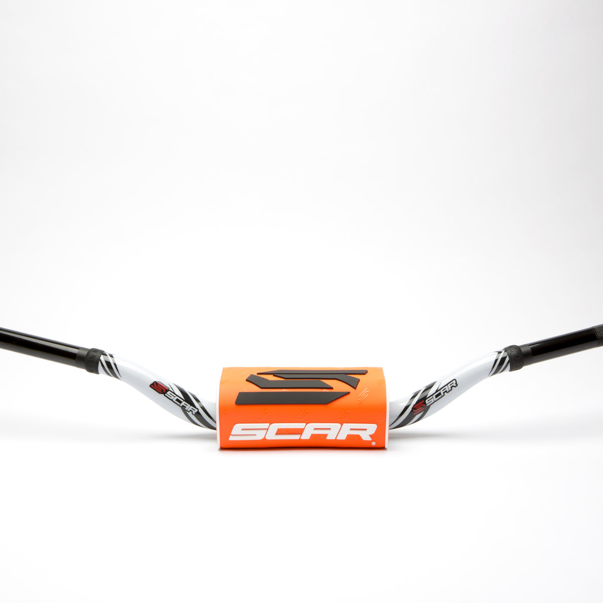 Scar O² Stuur Ø28,6 mm Yamaha YZ/YZF Stuur wit, Stuur oranje