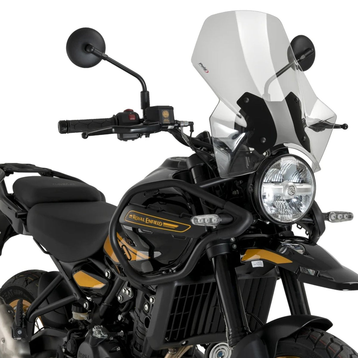 Puig Adjustable Windscherm Touring Royal Enfield Hi transparant