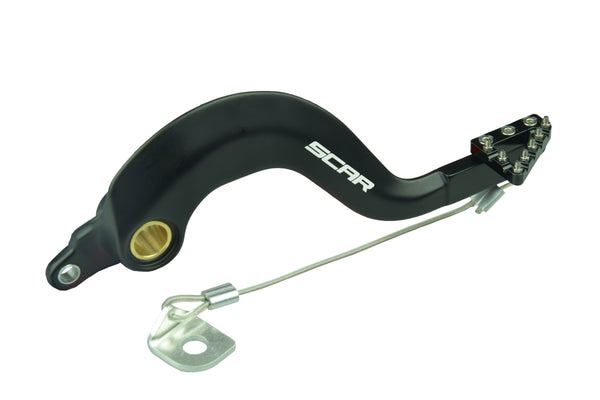 Scar Rempedaal Kawasaki KX250 KX450 KX250F KX450F 2008-2025 Zwart